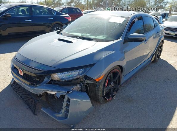 SHHFK8G75MU205275 2021 HONDA CIVIC TYPE R Серый Вид спереди