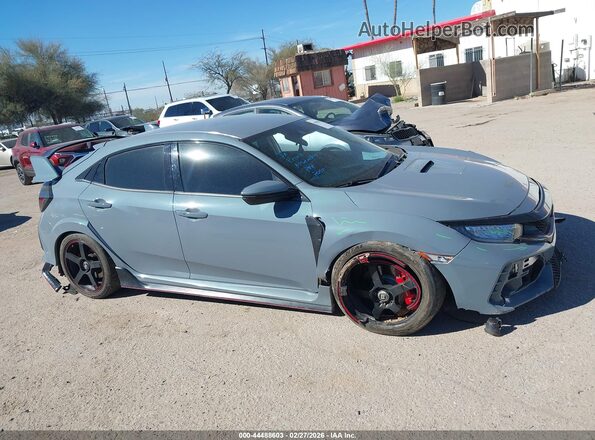 SHHFK8G75MU205275 2021 HONDA CIVIC TYPE R Серый Вид задней части салона