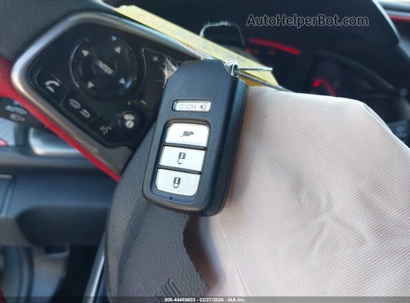 SHHFK8G75MU205275 2021 HONDA CIVIC TYPE R Серый Вид панели приборов