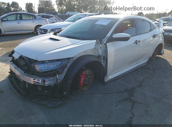 SHHFK8G76LU200228 2020 HONDA CIVIC TYPE R Белый Передняя левая четверть