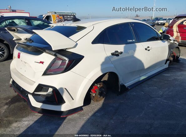 SHHFK8G76LU200228 2020 HONDA CIVIC TYPE R Белый Задняя правая четверть