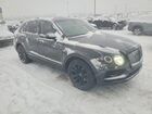 2017 Bentley Bentayga Черный vin: SJAAC2ZV6HC013952
