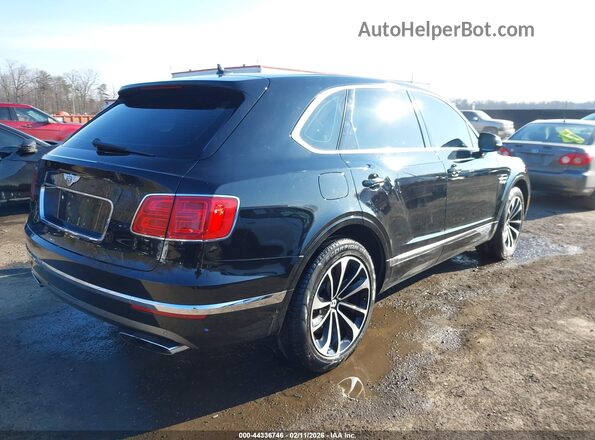 SJAAC2ZV6JC017909 2018 BENTLEY BENTAYGA Черный Задняя правая четверть