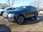 2018 Bentley Bentayga   Черный vin: SJAAC2ZV6JC017909
