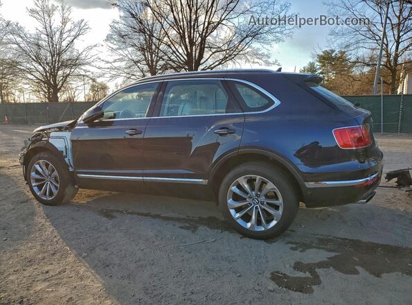 SJAAM2ZV0KC024966 2019 BENTLEY BENTAYGA Черный Задняя левая четверть