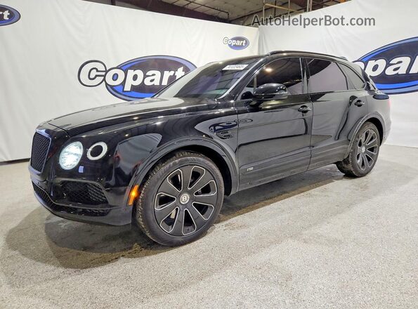 SJAAM2ZV4LC029508 2020 BENTLEY BENTAYGA Черный Передняя левая четверть