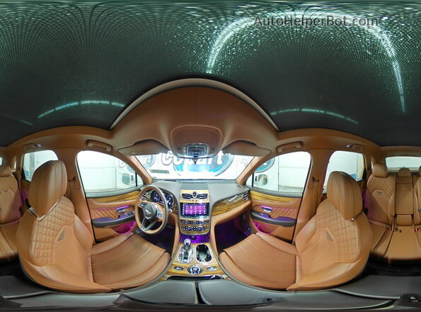 SJAAM2ZV8MC033708 2021 BENTLEY BENTAYGA Белый Панорамный вид салона 360°