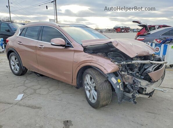 SJKCH5CP6KA007301 2019 INFINITI QX30 Pink Przód prawy