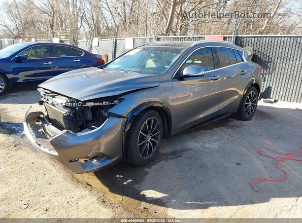SJKCH5CP7KA008697 2019 INFINITI QX30 Gray Przód lewy