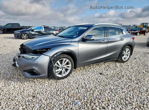 SJKCH5CP8KA011155 2019 INFINITI QX30 Серебряный Передняя левая четверть