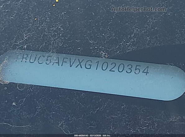 TRUC5AFVXG1020354 2016 AUDI TT Черный Вид подкапотного пространства