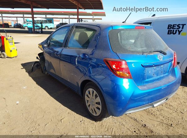 VNKKTUD38GA058512 2016 TOYOTA YARIS Blue უკანა მარცხენა