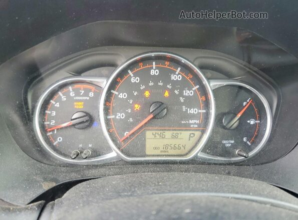 VNKKTUD3XGA070970 2016 TOYOTA YARIS Серый Вид щитка приборов