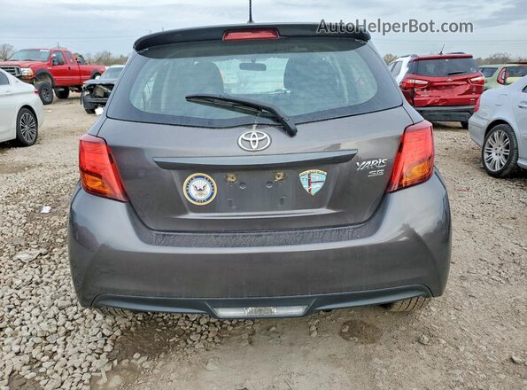 VNKKTUD3XGA070970 2016 TOYOTA YARIS Серый Вид сзади