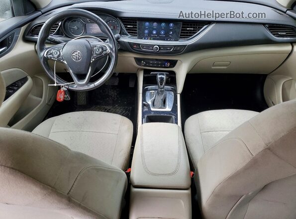 W04GL6SX6K1006797 2019 BUICK REGAL Серый Вид панели приборов