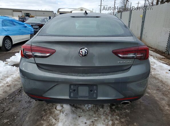 W04GL6SX6K1006797 2019 BUICK REGAL Серый Вид сзади