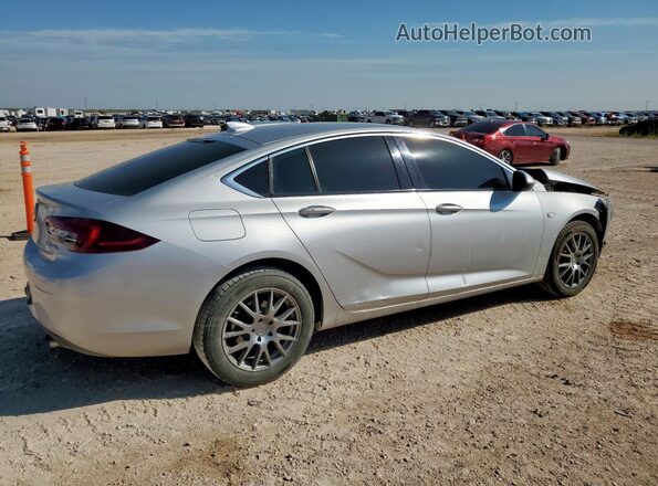 W04GL6SX9J1124034 2018 BUICK REGAL Серебряный Задняя правая четверть