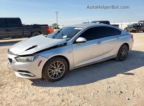 W04GL6SX9J1124034 2018 BUICK REGAL Серебряный Передняя левая четверть