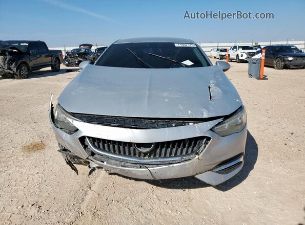 W04GL6SX9J1124034 2018 BUICK REGAL Серебряный Вид спереди
