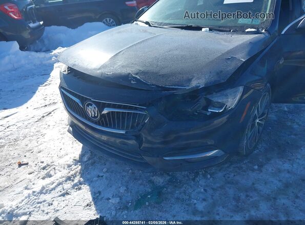 W04GP6SX7J1048219 2018 BUICK REGAL Черный Вид спереди