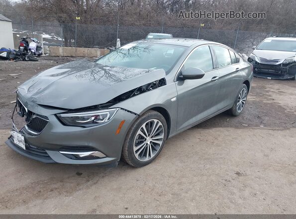 W04GP6SX9J1074899 2018 BUICK REGAL Зеленый Передняя левая четверть