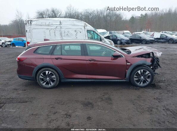 W04GV8SX4J1084287 2018 BUICK REGAL Burgundy Սալոնի հետևի տեսք