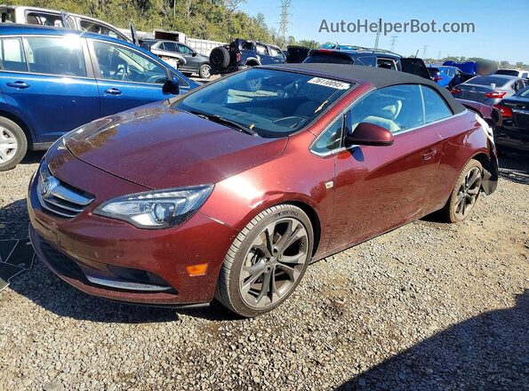 W04WH3N51JG061563 2018 BUICK CASCADA Red Przód lewy