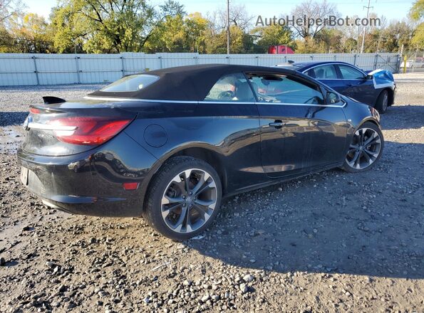 W04WH3N53JG049804 2018 BUICK CASCADA Черный Задняя правая четверть