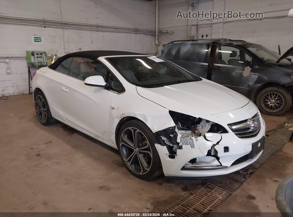 W04WH3N55JG042160 2018 BUICK CASCADA Желтый Передняя правая четверть