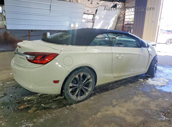 W04WH3N57JG088542 2018 BUICK CASCADA Белый Задняя правая четверть