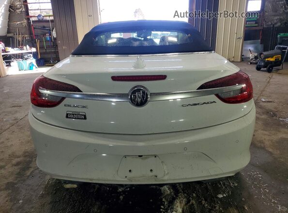 W04WH3N57JG088542 2018 BUICK CASCADA Белый Вид сзади