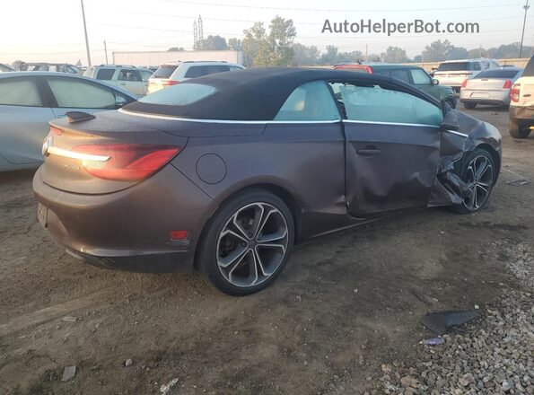 W04WH3N59HG093137 2017 BUICK CASCADA Коричневый Задняя правая четверть
