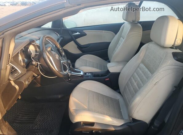 W04WH3N59HG093137 2017 BUICK CASCADA Коричневый Вид салона спереди