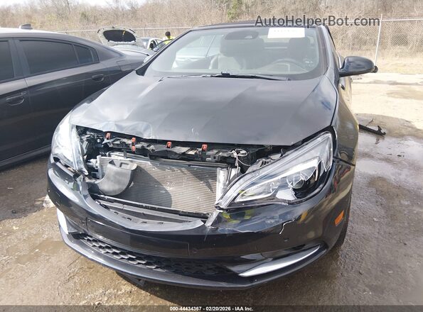 W04WT3N57GG130165 2016 BUICK CASCADA Черный Вид спереди
