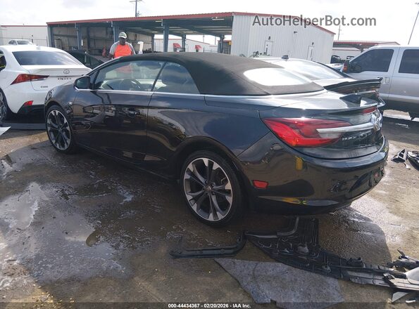 W04WT3N57GG130165 2016 BUICK CASCADA Черный Задняя левая четверть