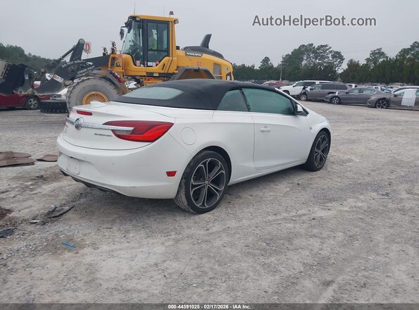 W04WT3N59GG065299 2016 BUICK CASCADA Белый Задняя правая четверть
