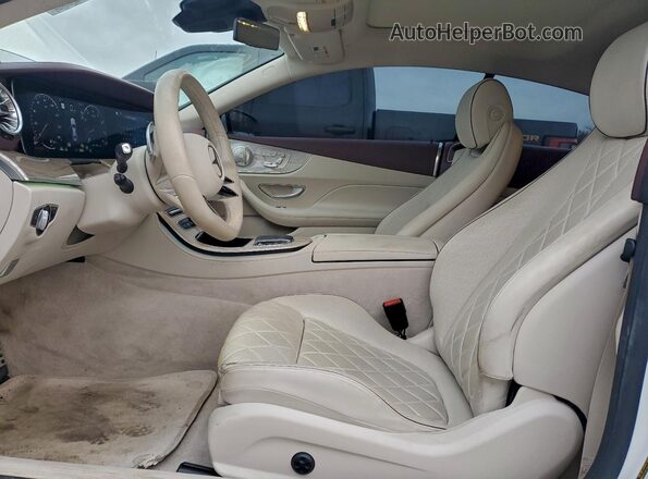 W1K1J5KB2MF165053 2021 MERCEDES-BENZ E White Вид салону спереду