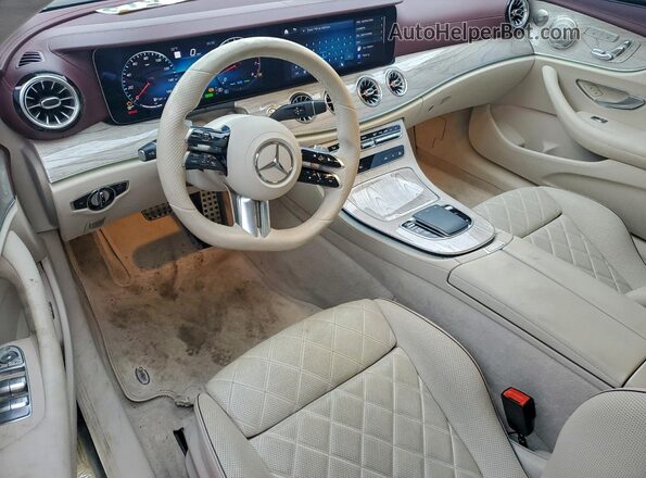 W1K1J5KB2MF165053 2021 MERCEDES-BENZ E White Вид панелі приладів