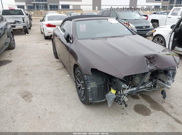 W1K1K5KB8MF159254 2021 MERCEDES-BENZ E-CLASS Темно-бордовый Передняя правая четверть