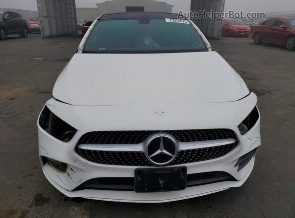 W1K3G4EB0MJ273553 2021 MERCEDES-BENZ A White წინა ხედი