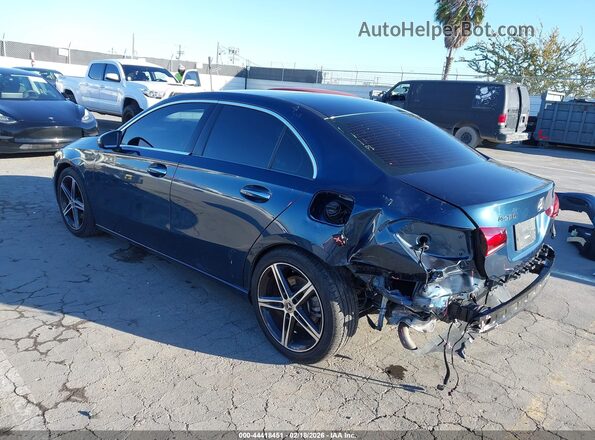 W1K3G4EB2MJ255040 2021 MERCEDES-BENZ A 220 Dark Blue Tył lewy