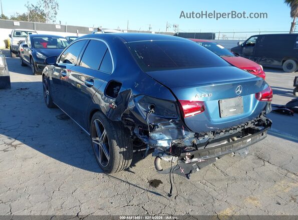 W1K3G4EB2MJ255040 2021 MERCEDES-BENZ A 220 Dark Blue Widok z przodu