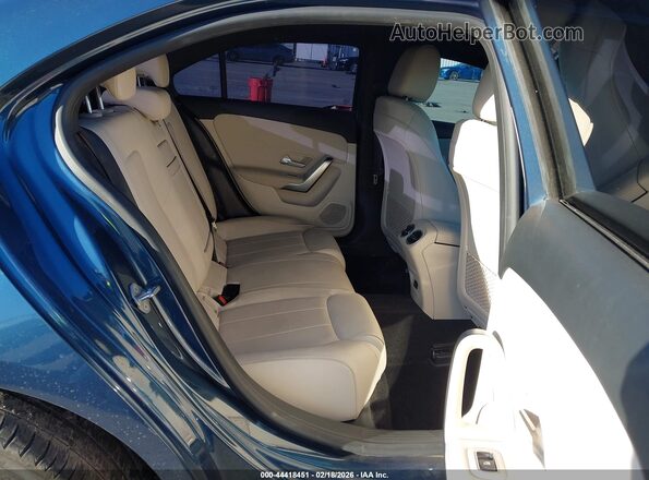 W1K3G4EB2MJ255040 2021 MERCEDES-BENZ A 220 Dark Blue Widok naklejki z numerem VIN