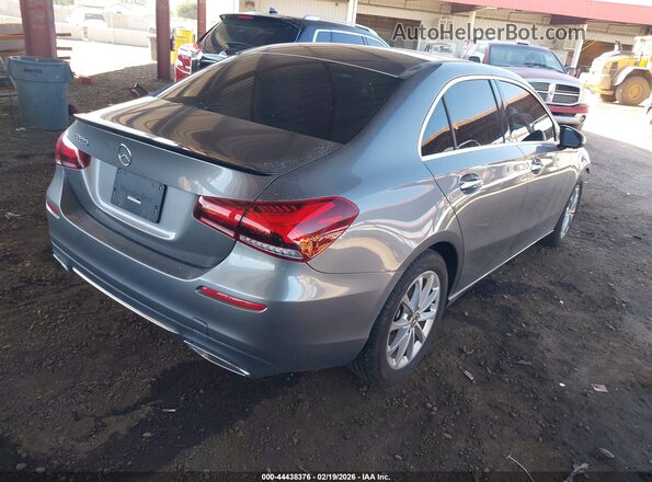 W1K3G4EB2MJ263817 2021 MERCEDES-BENZ A 220 Серый Задняя правая четверть