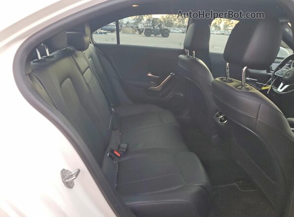 W1K3G4EB5MJ298223 2021 MERCEDES-BENZ A Белый Вид задних сидений