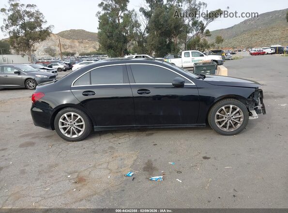 W1K3G4EB6MJ265599 2021 MERCEDES-BENZ A 220 Черный Вид задней части салона