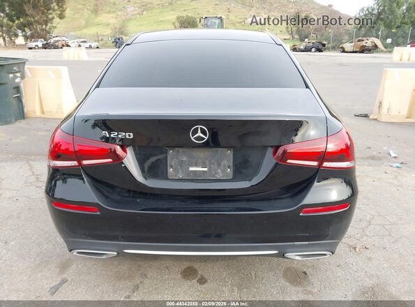 W1K3G4EB6MJ265599 2021 MERCEDES-BENZ A 220 Черный 