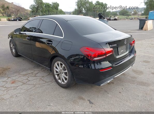 W1K3G4EB6MJ265599 2021 MERCEDES-BENZ A 220 Черный Задняя левая четверть