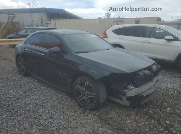 W1K3G4EB6NJ364330 2022 MERCEDES-BENZ A Черный Передняя правая четверть