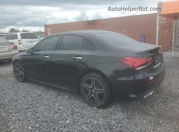 W1K3G4EB6NJ364330 2022 MERCEDES-BENZ A Черный Задняя левая четверть